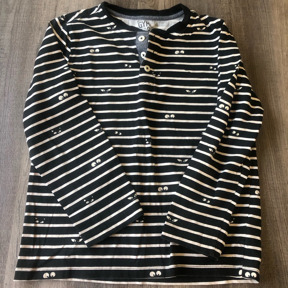 Gymboree long sleeve glow in the dark shirt